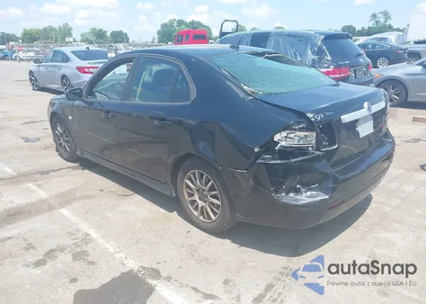 2008 Saab 9-3 2.0T z USA, uszkodzony, nr VIN YS3FB49Y781105458